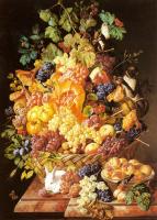 Zinnogger, Leopold - A Basket of Fruit with Animals